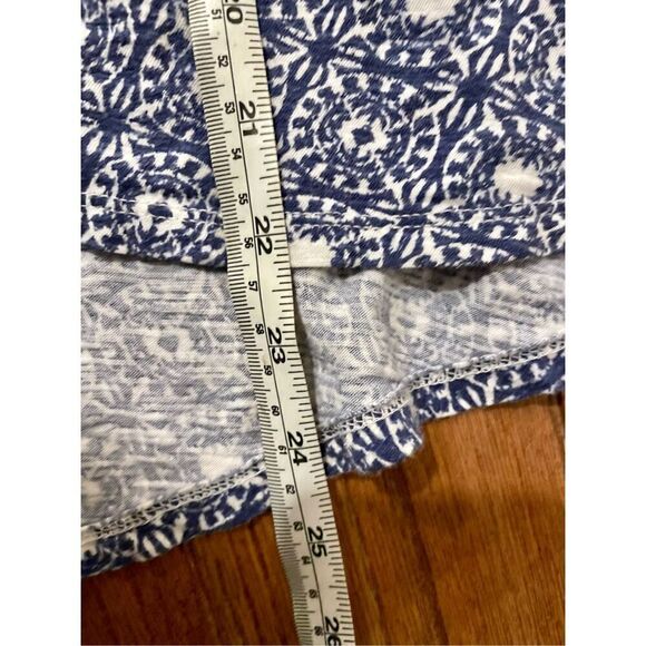 Anthropologie akemi & kin printed embroidered top s - Picture 8 of 10